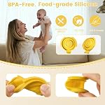 2pcs Silicone Membranes Compatible with Medela Pump Parts, Pump Replacement Diaphragm for PersonalFit Flex connectors,Pump in Style MaxFlow, Swing Maxi, Freestyle Flex Breast Pumps