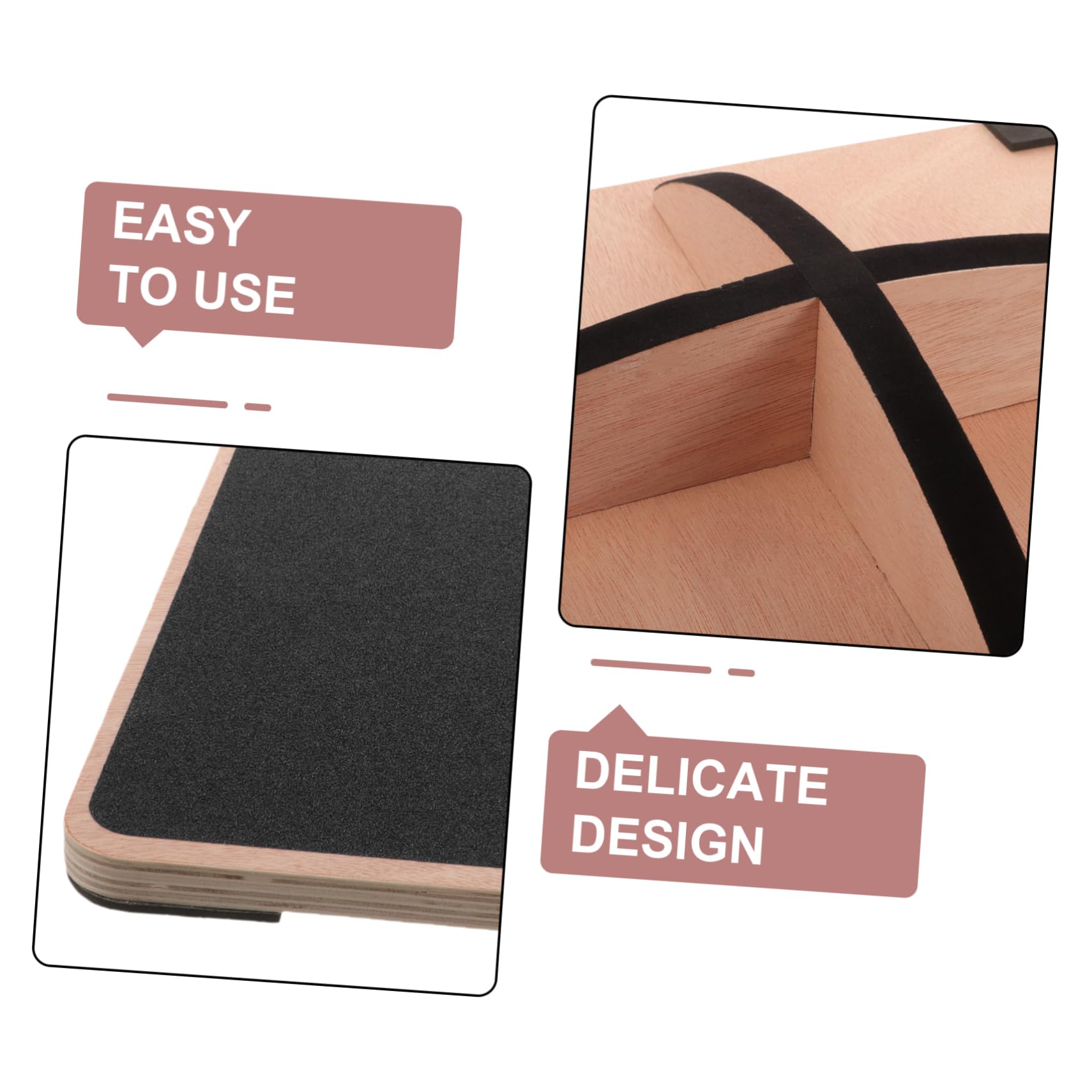 VANZACK Balance Board Per Adulti Attrezzatura Per Allenamento Di Bilanciamento e Coordinazione Piattaforma Multifunzionale Per Yoga e Fitness