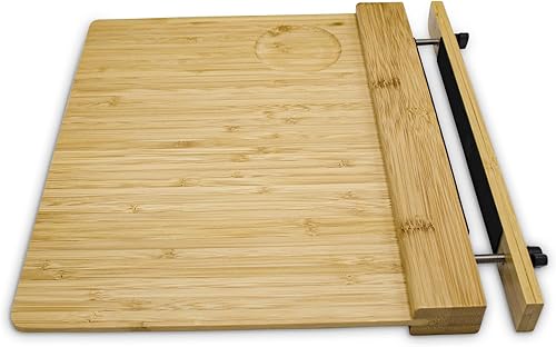 Miniatura 5 de Practical Products - Soporte portátil de bambú para computadora portátil, para viajes, equipaje, aeropuerto, capacidad de carga de 150 libras