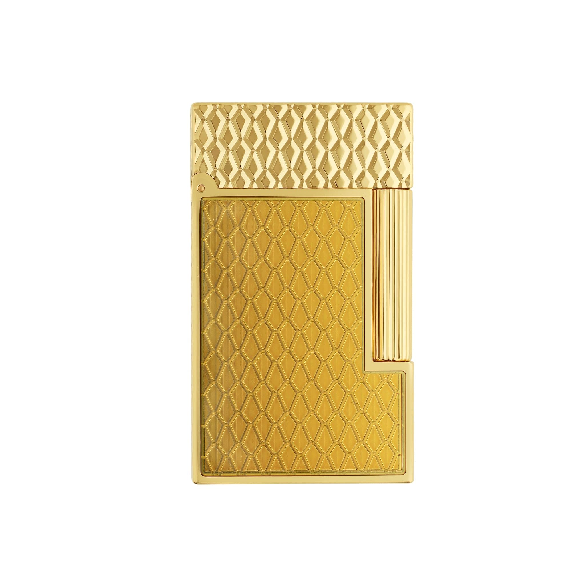 ST Dupont Honey Metal Baroque Mechanical Lighter - Luxury Designer Pocket Windproof High-End Flint Lighter