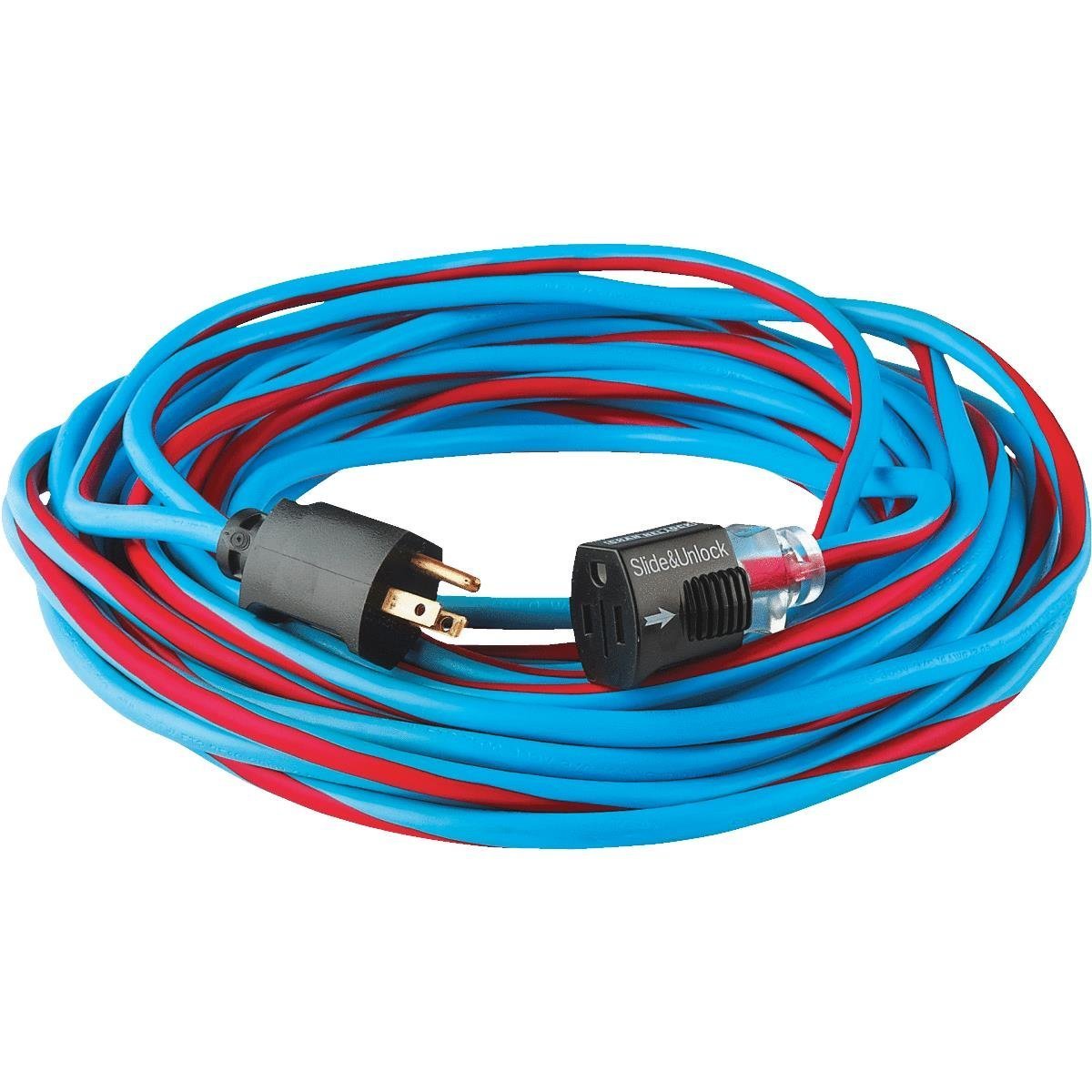 Channellock Extension Cord LKJTW123-100BR2 - Locking Extension