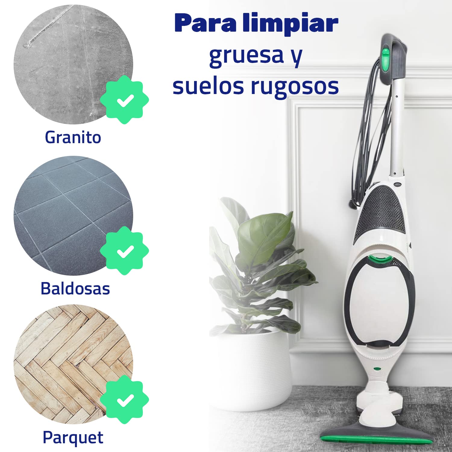 Cepillo Inferior Adecuado Como Pieza de Repuesto del Cepillo HD40 Aspiradora para Vorwerk Kobold VK140 VK150 Garantía de 10 Años - Monteral