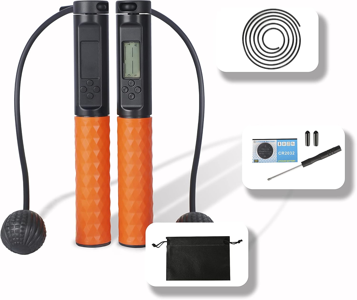 YARCHONN Digital Jump Rope with Cord Ranking TOP16 Cordless and modes two Ele