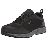 KEEN Utility Women's Sparta 2 Low Height Alloy Toe ESD Industrial Work Shoes, Steel Grey/Black, 9.5 Wide