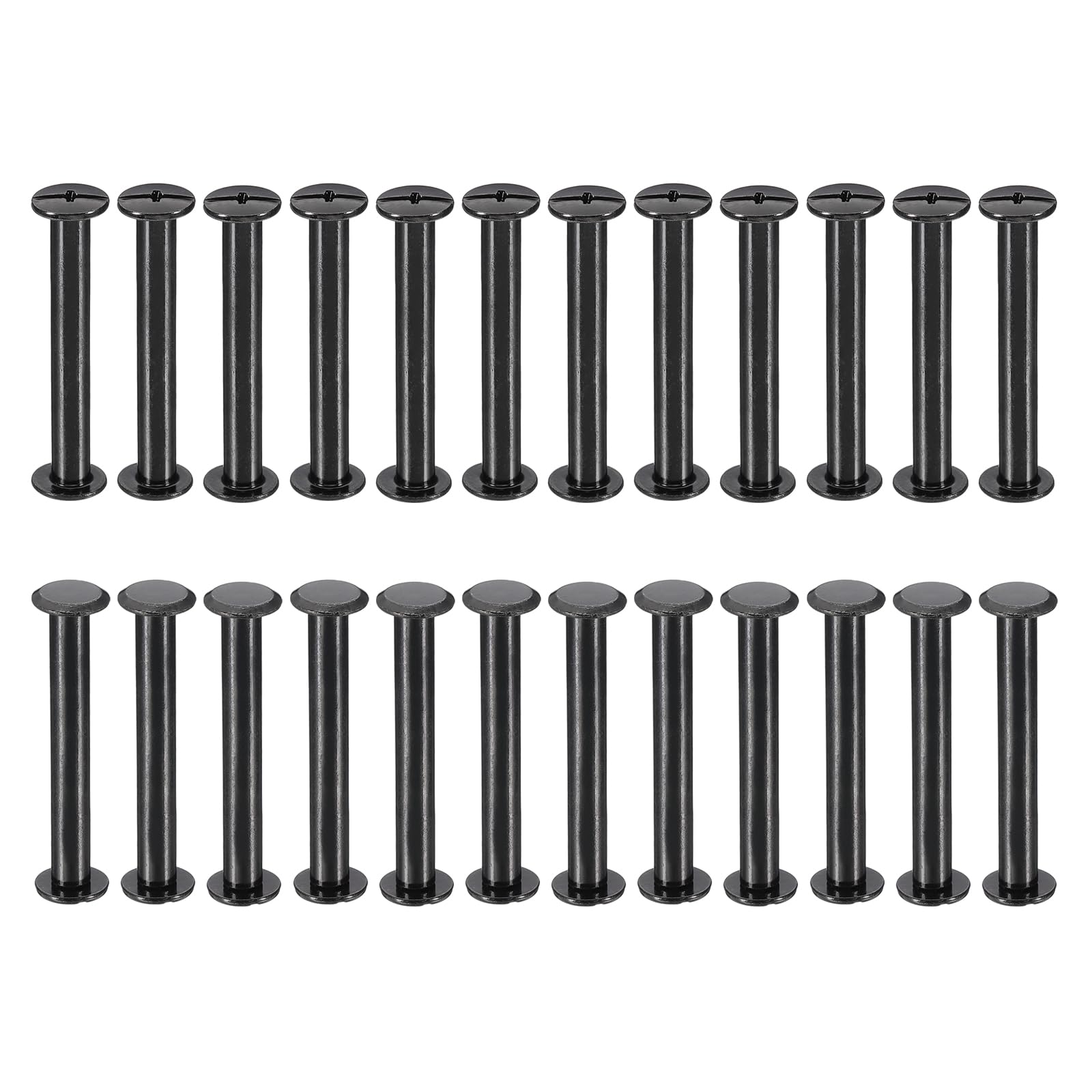 PATIKIL 24 Sets Chicago Screws