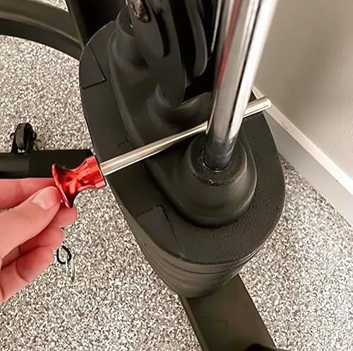 Miniatura 6 de TreadLife Fitness Pasador Universal de Pila de Pesas para Gimnasio Comercial o Gimnasio en Casa  Inserto de Pasador de Servicio Pesado  Acero Grado