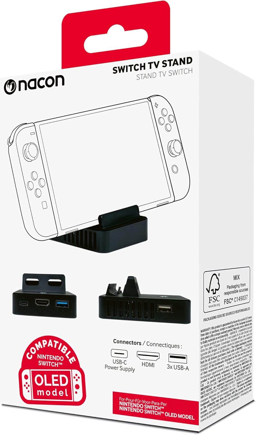Stand TV Switch - Compatible Nintendo Switch & OLED