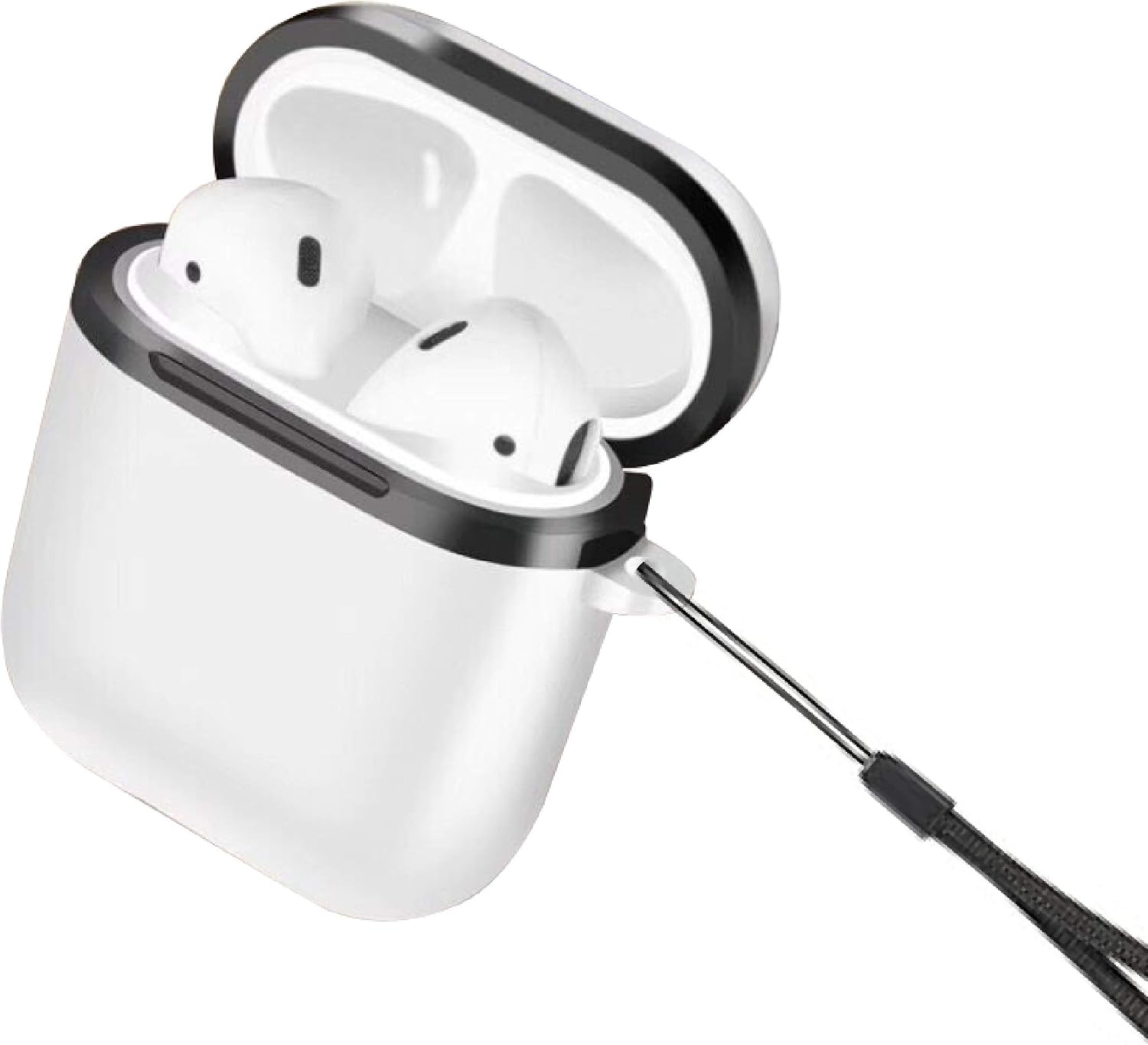 Amazon.com: RevJams Durable Dust Proof \u0026 Shockproof Protective Hard Shell  Case Cover for Apple Airpods (White) : Electronics