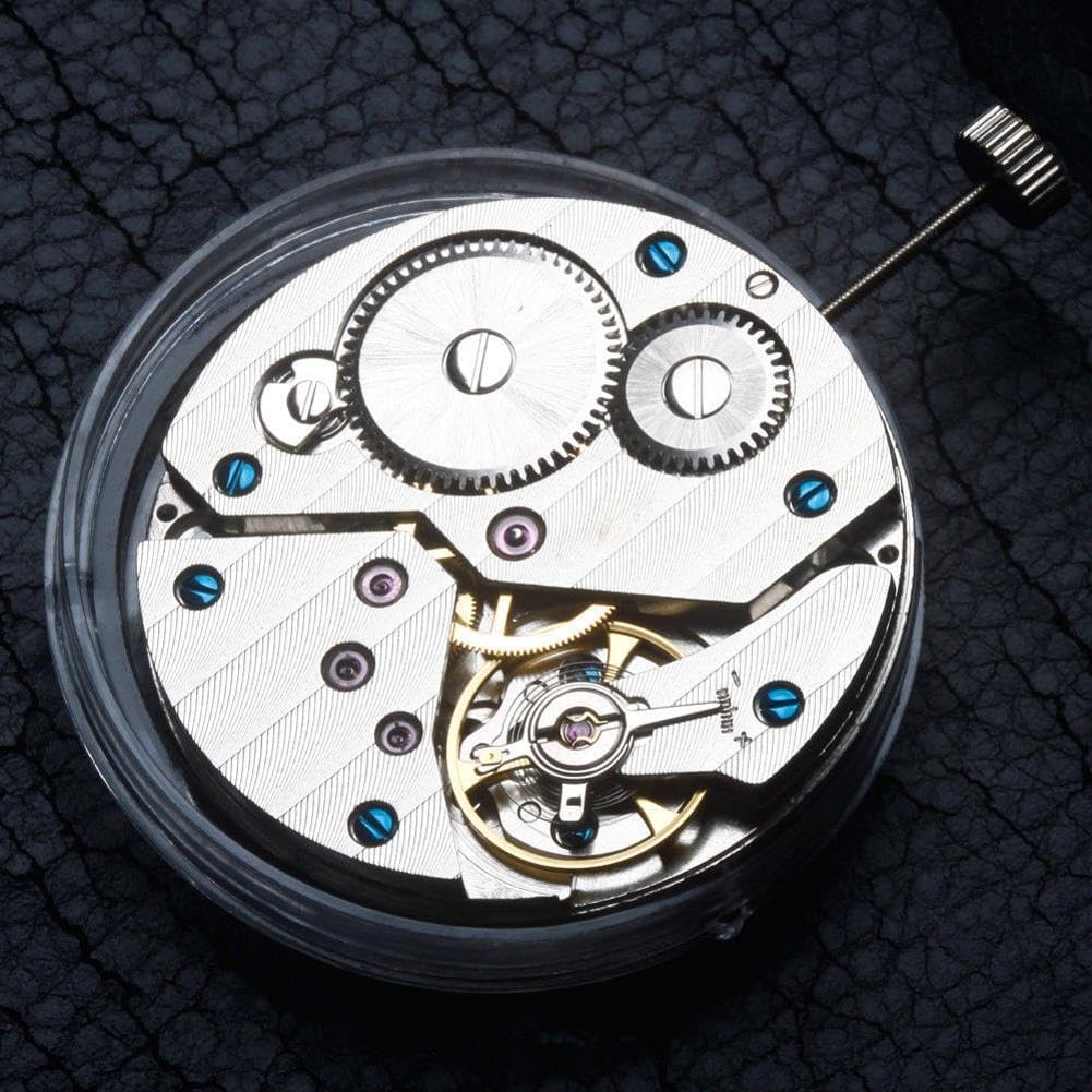 Movimento Meccanico per Orologio 2024, Carica Manuale, da Polso, 17 Gioielli, Ricambio, Movimento Automatico, Parte di Riparazione per Seagull