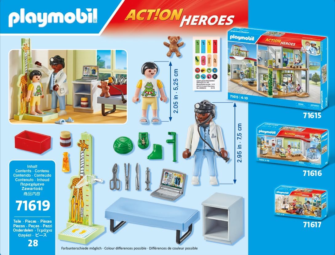 Playmobil Pediatrician with Teddy Bear