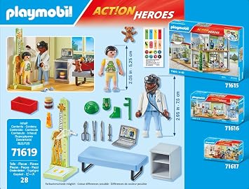 Playmobil Pediatrician with Teddy Bear