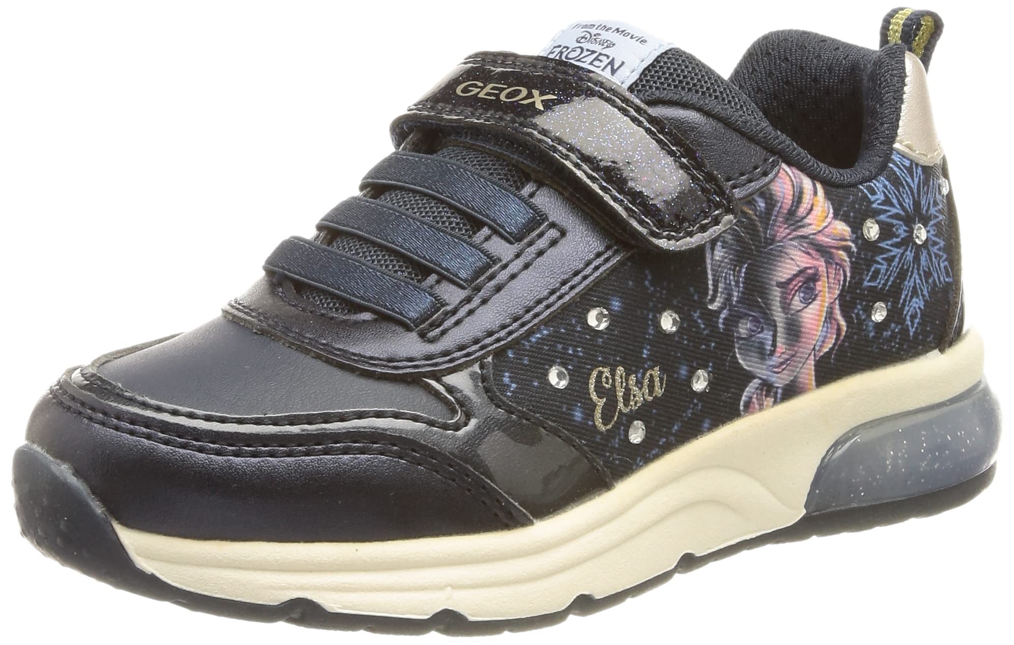Geox J Spaceclub Girl B, Sneakers para Niña