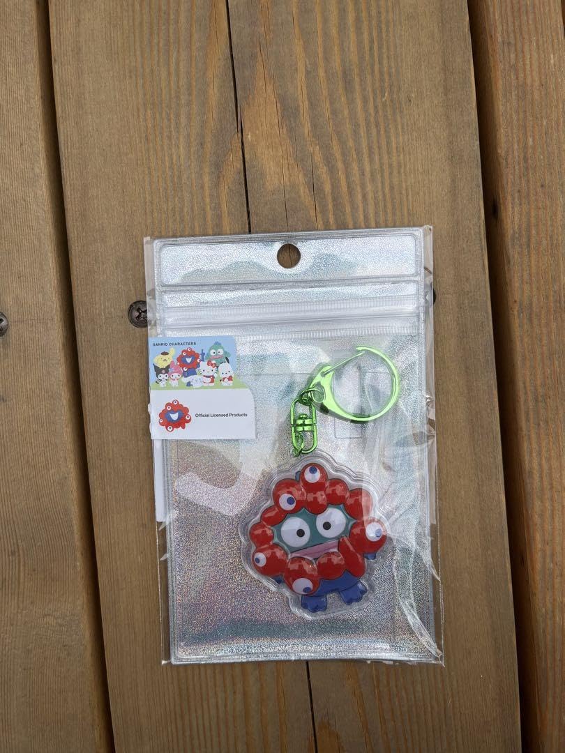 マイメロディ　みゃくみゃく　立体マスコットキーホルダー ぷっくり立体キーホルダー 新品未開封品】ミャクミャク マイメロディ ぷっくり立体キーホルダー
