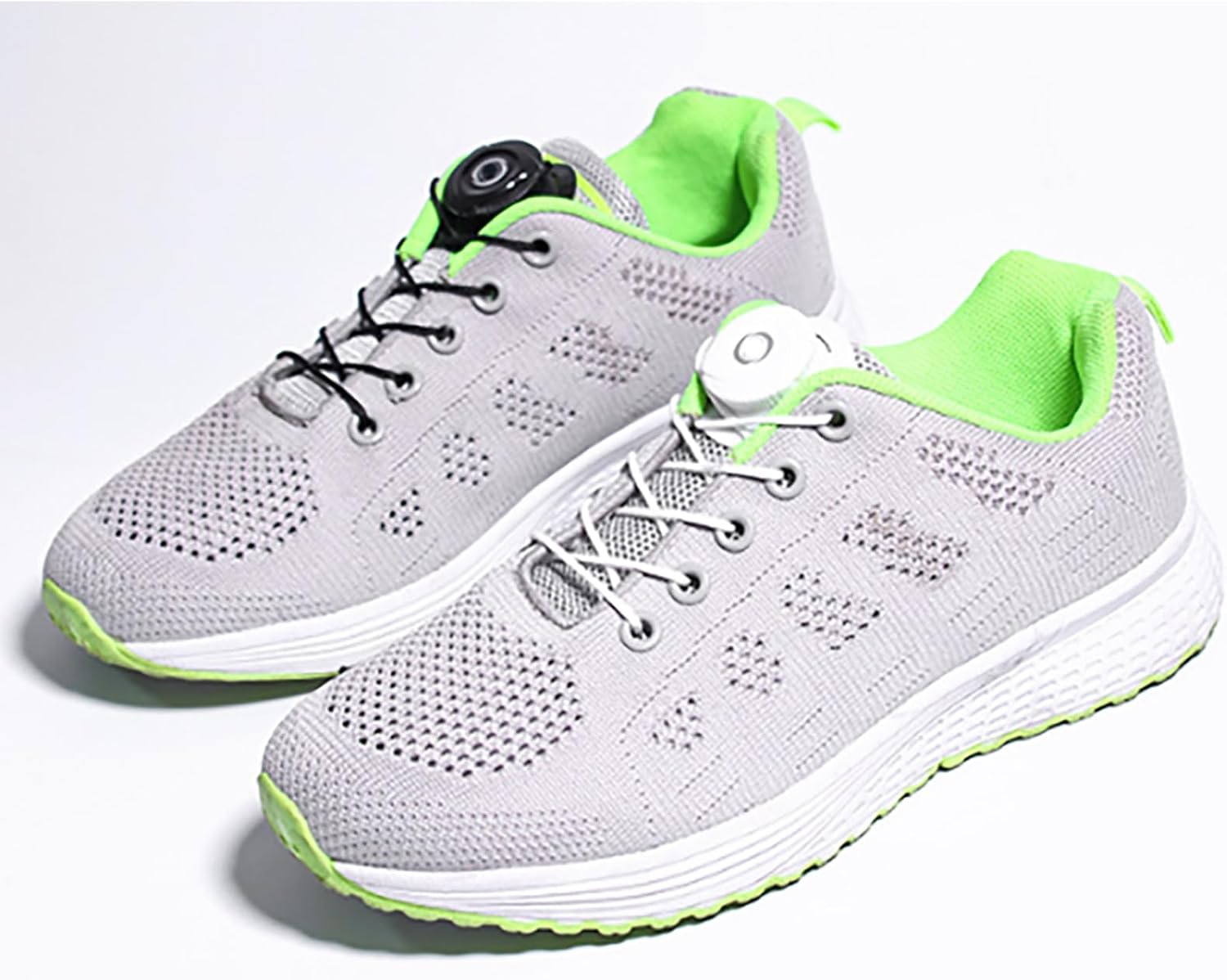 Rope Buckles，Automatic Screw Lock Shoelaces Shoelace Turn Automatic Buckles None Tie Shoe Laces Stretching Lock Shoe Accessories
