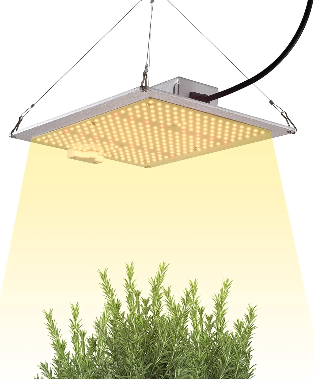 Full Spectrum LED Growing lamp, Grow Light for Indoor Plants, 1100W IP65, Stepless Dimming, Waterproof for Hydropnic Indoor Plants Veg and Flower, Greenhouse