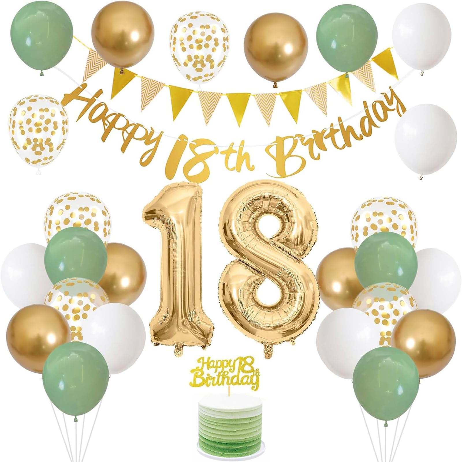 Amscan All Aboard Birthday - Festone di Compleanno con guarnizioni a Lettere [Lingua Inglese