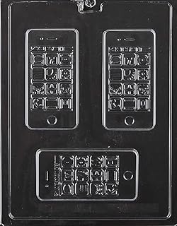 Grandmama's Goodies M235 Smart Phone Chocolate Candy Soap Mold with Exclusive Molding Instructions