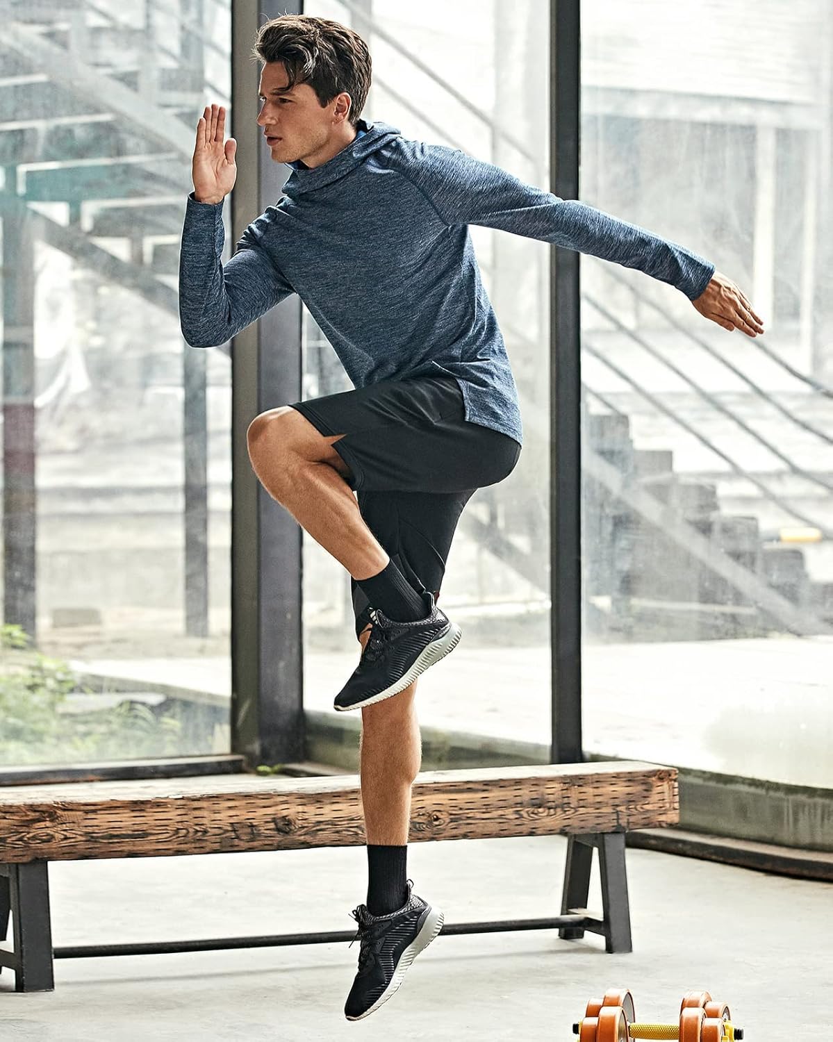 2 Pack Mens Athletic Shorts 5 Inch Quick Dry Gym Workout Shorts Men Lightweight Sports Running Shorts with Pockets