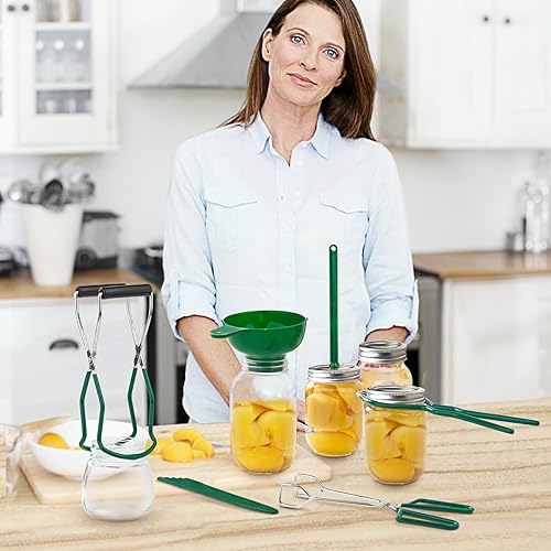 Miniatura 2 de Shoxil Juego de suministros para conservas  6 herramientas esenciales para entusiastas de las conservas y principiantes  Levantador de tarros de