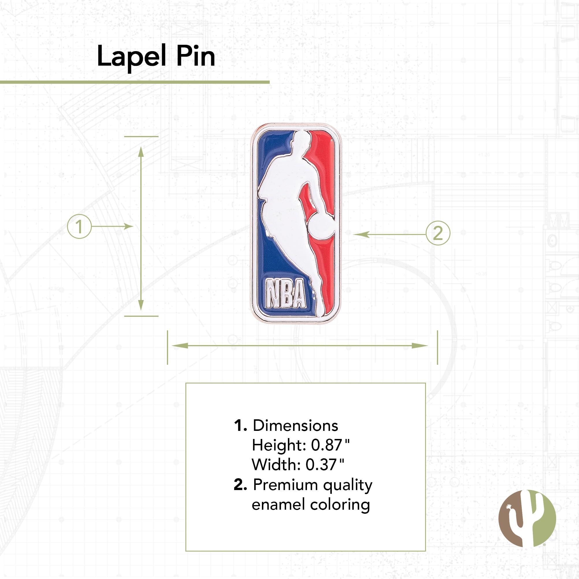 Desert Cactus NBA Main Logo Lapel Pin National Basketball Association Enamel Made of Metal (Lapel Pin)