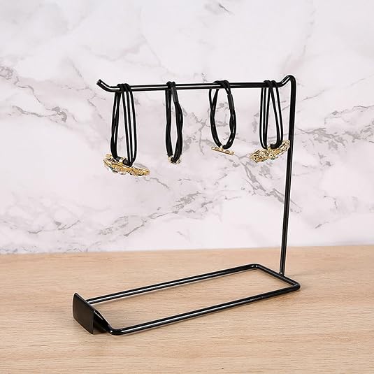 Fityle Organisateur De Bijoux En Métal - Présentoir Suspendu Pour Bijoux, Porte-clés Et Accessoires - Idéal Pour Commode