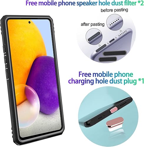 Miniatura 2 de Funda resistente para Samsung Galaxy S20 FE (5G) de 6.5 pulgadas, 4 esquinas con bolsas de aire protección contra caídas de 12 pies, agarre