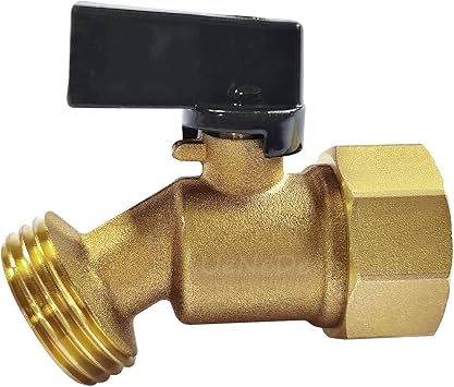 Brass Garden Hose Bibb Valve, 1/2 Inch NPT Female, 1PCS