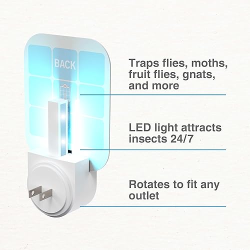 Miniatura 3 de Safer Brand - Trampa para enchufe modelo Safer Home SH502 para interiores sin productos químicos que ofrece 400 pies cuadrados de protección y
