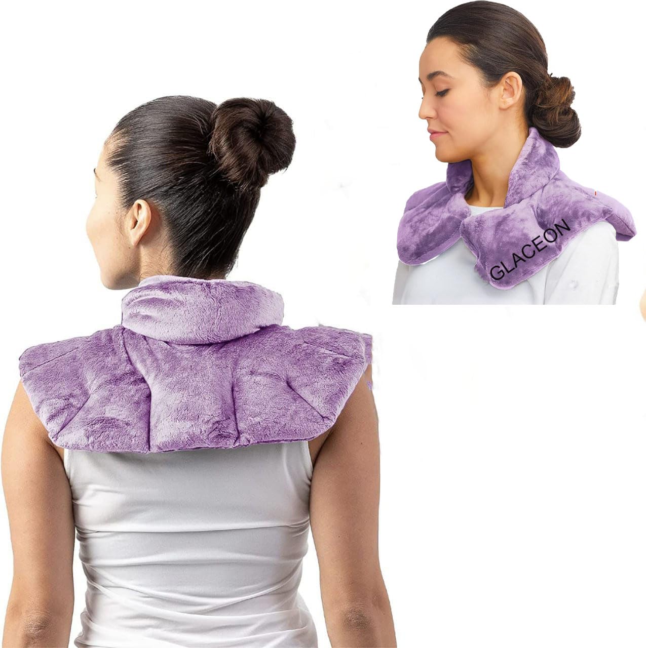 Buy Glaceon Microwave Heating Pad for Neck and Shoulders Lower Back