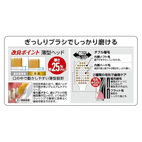 Miniatura 7 de Premium Care Cepillo de dientes compacto generalmente 3 piezas