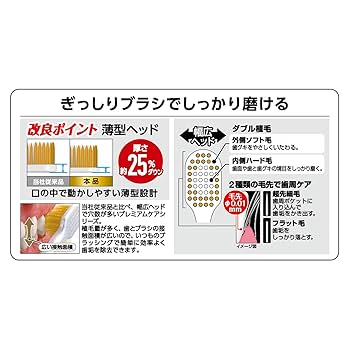 Amazon | エビス プレミアムケアハブラシ 7列レギュラー