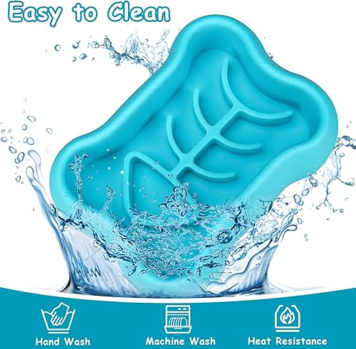 Miniatura 5 de Cuenco de silicona para gatos y perros de alimentación lenta, rompecabezas para cachorros, tazón antideslizante para perros de razas pequeñas y