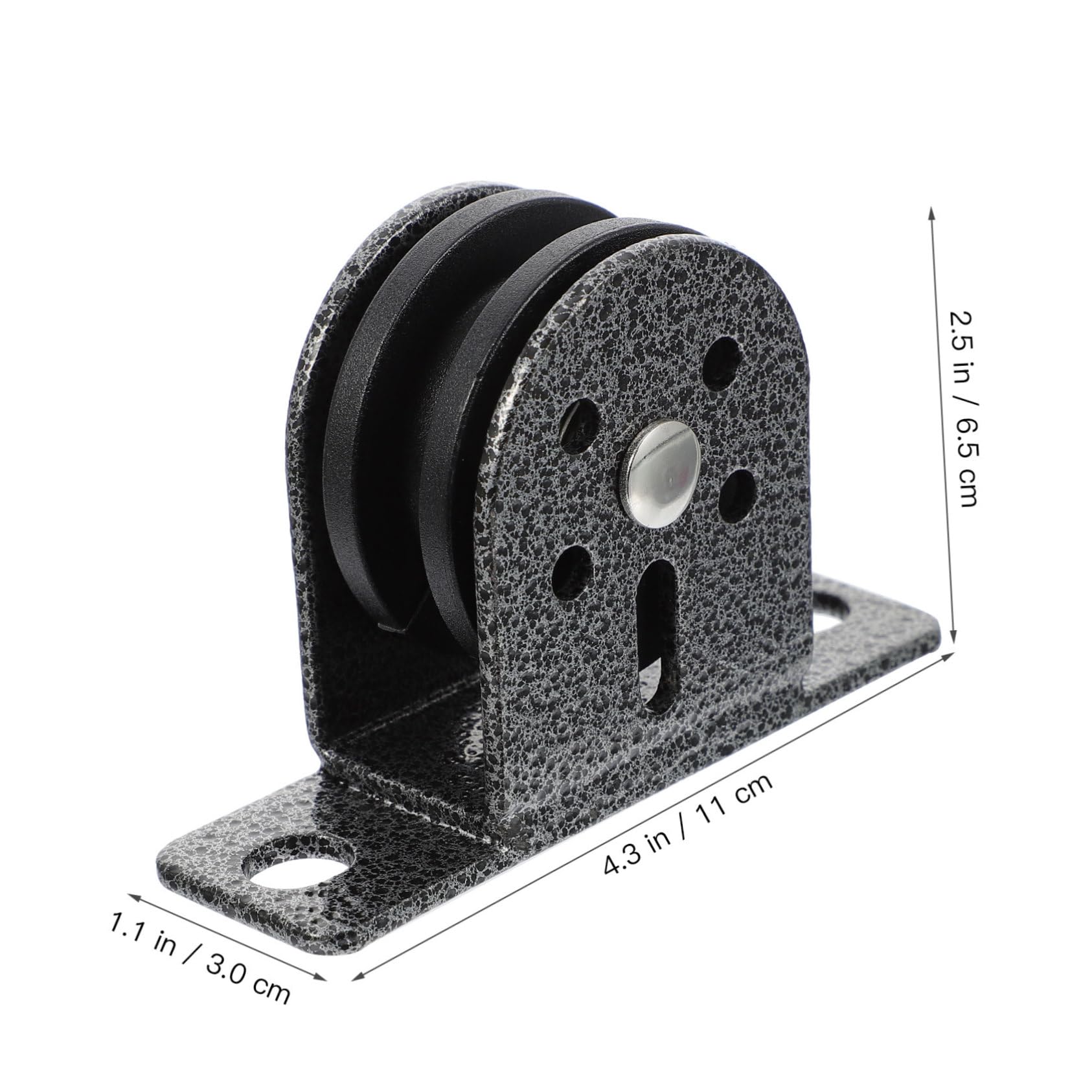 UPKOCH Polea de Rodamiento para Entrenamiento y Bloque de Poleas para Entrenamiento con Montaje en Pared Resistente Corrosión Silenciosa Desplazamiento para Accesorios en Fitness en Casa