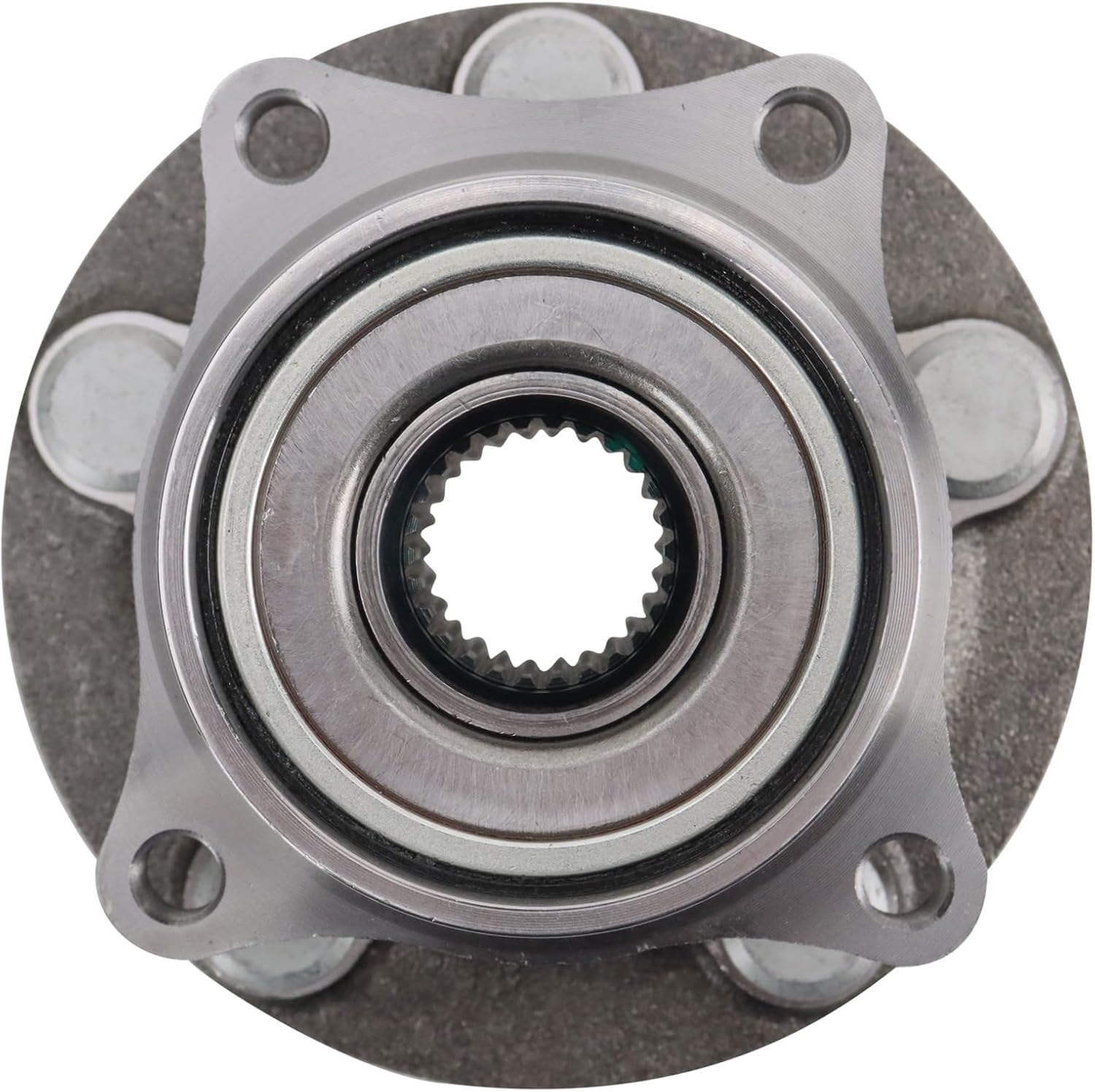 TRQ Front Driver or Passenger Side Wheel Bearing and Hub Assembly Compatible with 2004-2009 Toyota Prius - Image 3