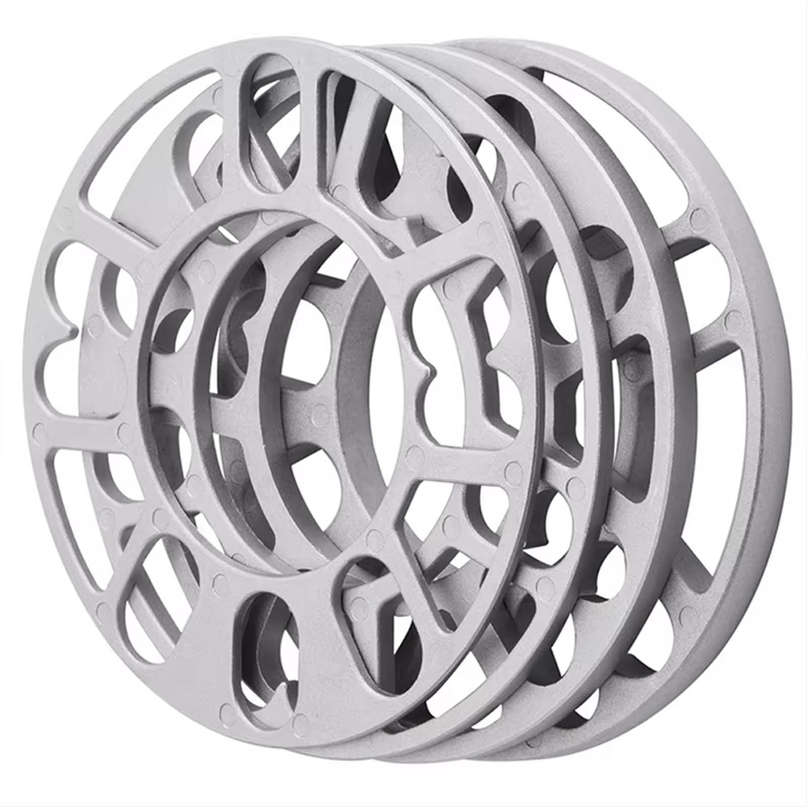 Spoorverbreders 4 STUKS Universele 3mm 5mm 8mm 10mm Aluminium Auto Wiel Spacer Shims Plaat Fit 4x100 4x114.3 5x100 5x108 5x114.3 5x120 Wiel Spacers(8MM