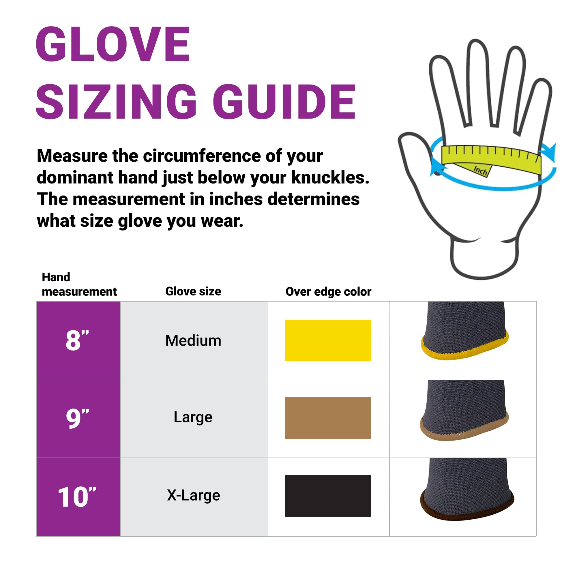 Armor Guys ExtraFlex - Guantes de trabajo protectores resistentes a la abrasión, guantes de trabajo para paisajismo, almacén, línea de montaje, talla M, 12 pares/paquete