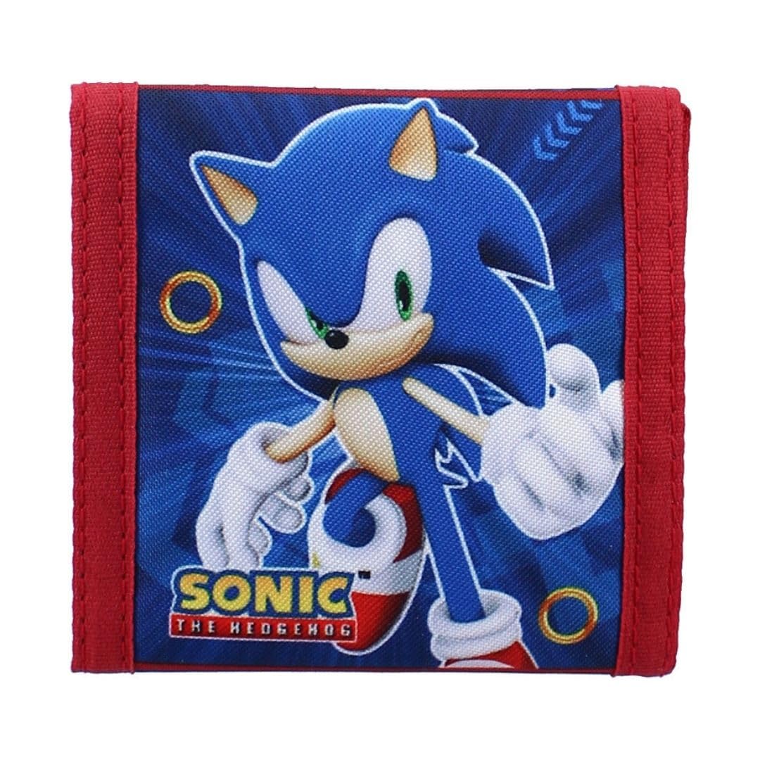 mybagstory - Portfel dla dzieci - Dziewczynka - Chłopiec - Dla Dzieci - Szkoła - Przedszkole - Opieka dzienna - Wakacje - 10 cm, Sonic - Niebieski, enfant, Klasyczny