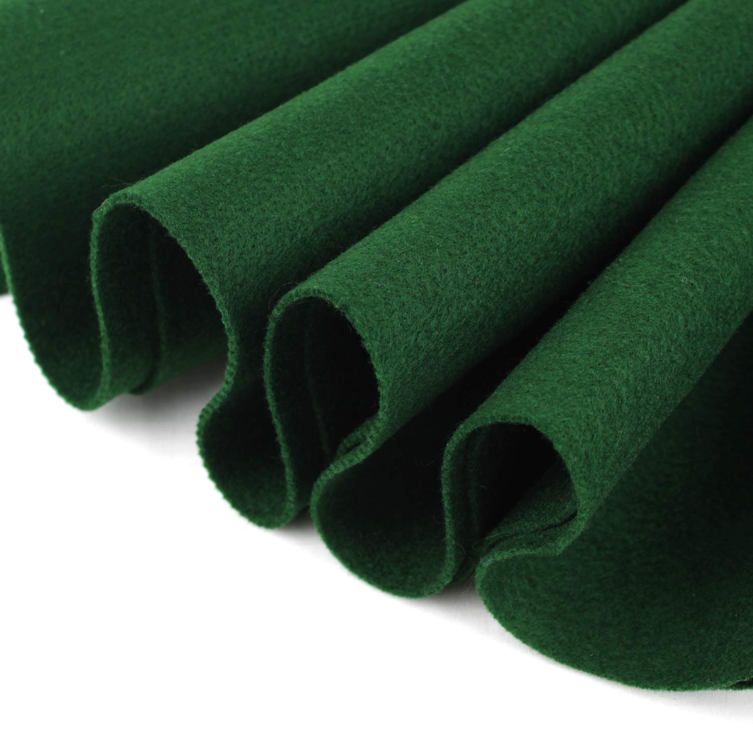BarcelonettaAcrylic Felt Fabric | 72'' Inch Wide | 1.5mm Thick | DIY Arts & Crafts, Sewing, Cushion and Padding (Forest Green, Half Yard)