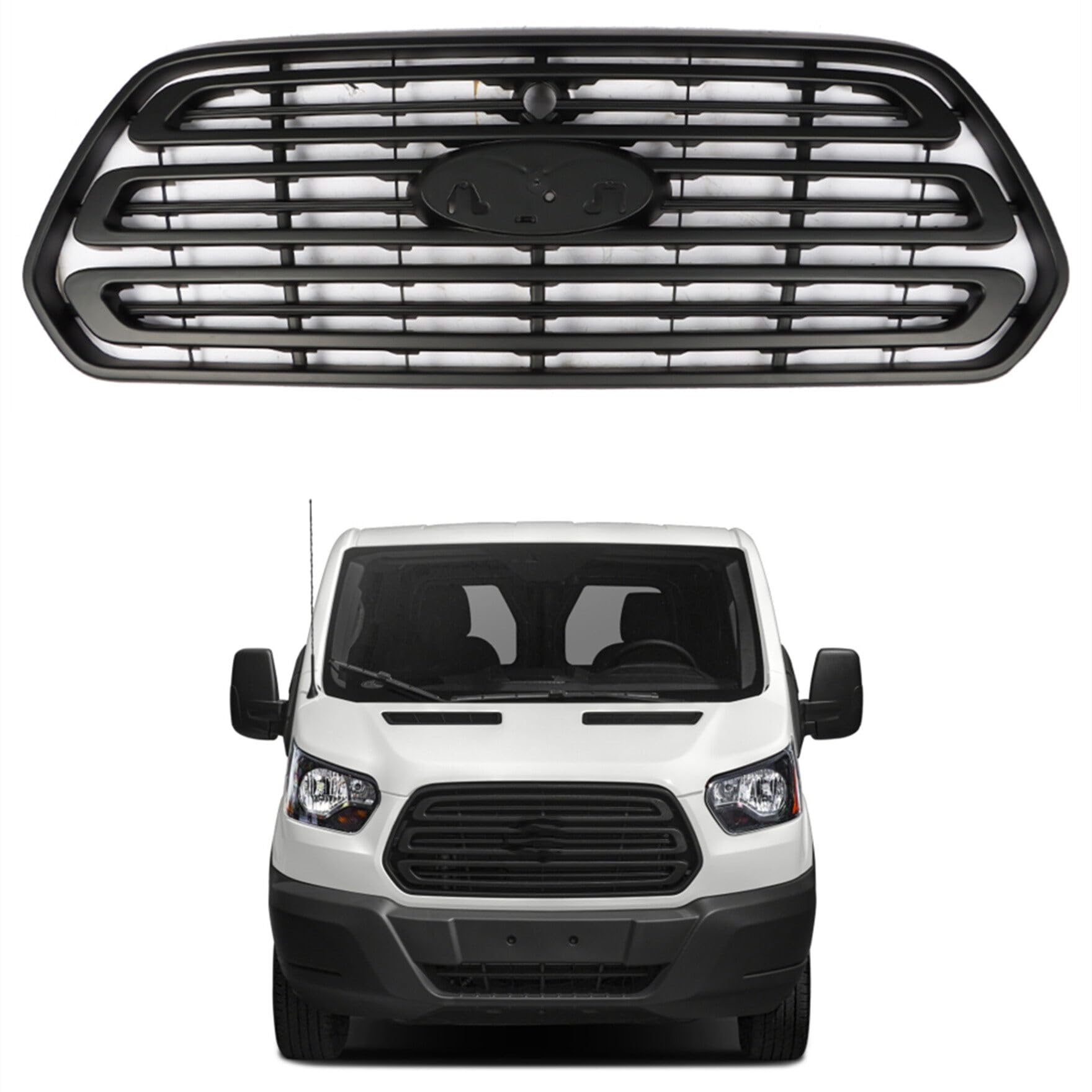 Front Bumper Grille Replacement for Transit 150 250 350