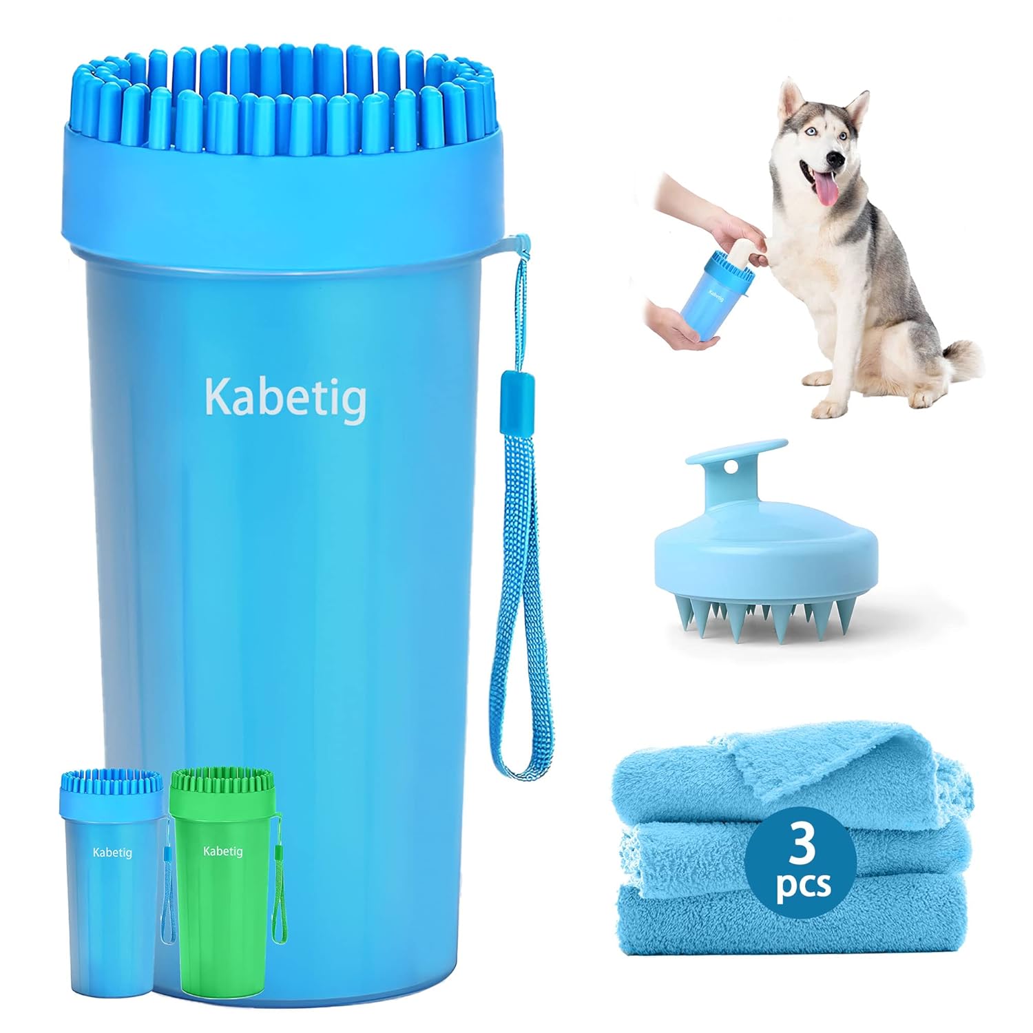 Kabetig Dog Paw Cleaner Large Breed Large/Extra Large Dogs