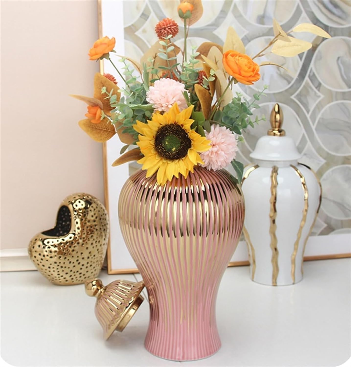 ハンドメイド　資材 Amazon | PH PandaHall 2個 がまぐち 金具 持ち手付き 財布の