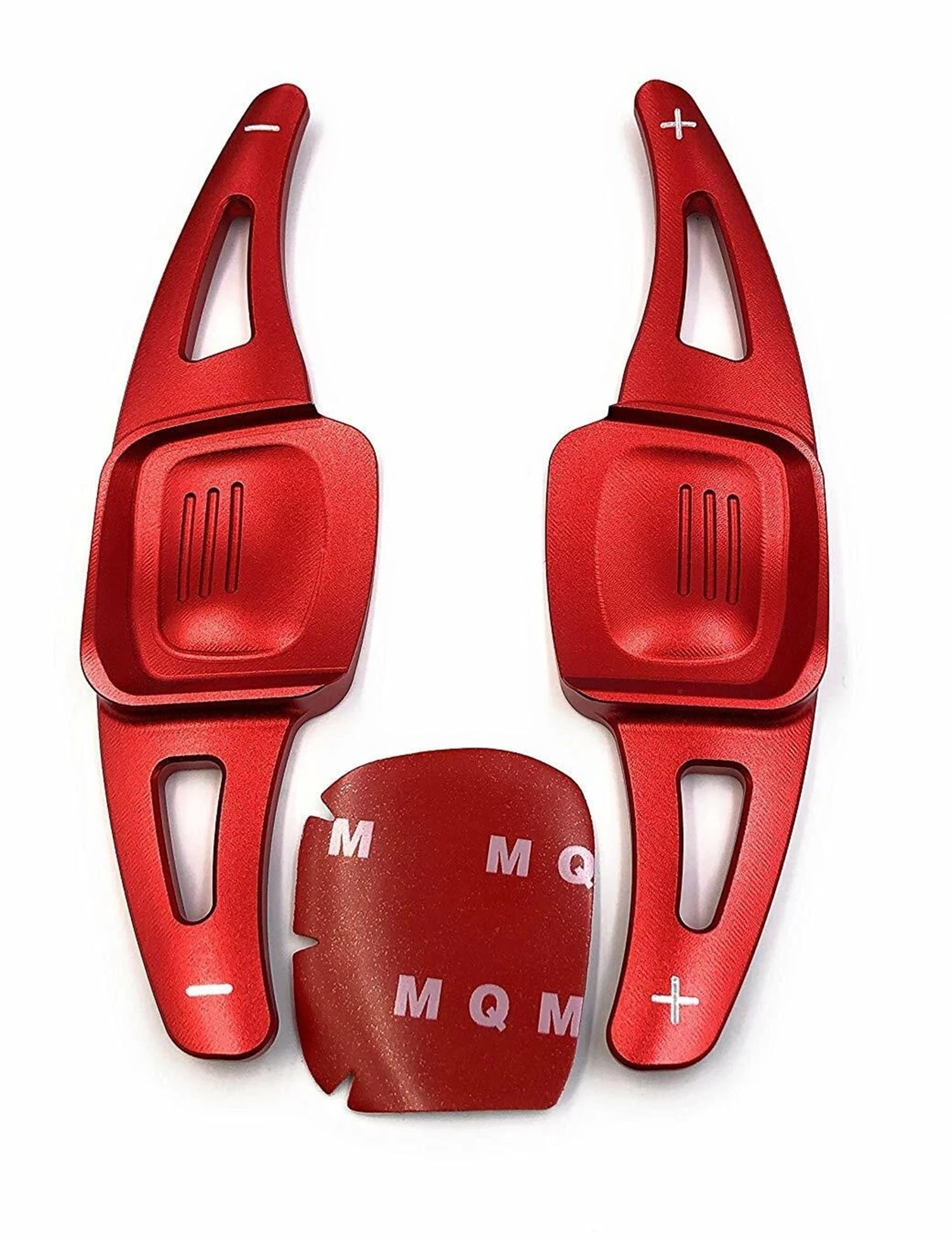 Imported VW Virtus GT Paddle Shifter Extenders CNC Aluminium Build Paddle Shifter Extensions Car VW Virtus GT Steering Wheel Paddle Shifter Cover (Red)-image-31
