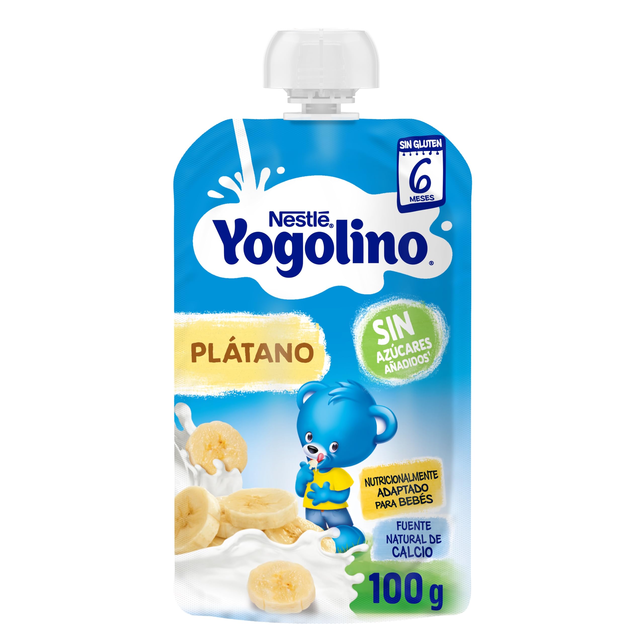 Nestlé Yogolino Lácteo Infantil Plátano 6 Meses 8x100 g