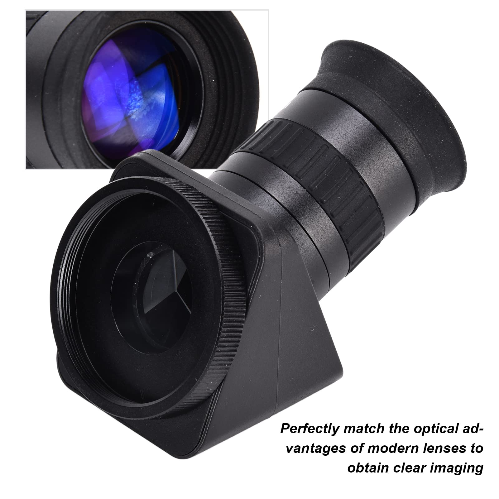 ZJchao Oculare Telescopico da 25 Mm con Rivestimento in Pellicola Blu, Lente in Vetro Ottico Compatibile con Attacco T2 per un'esperienza Visiva