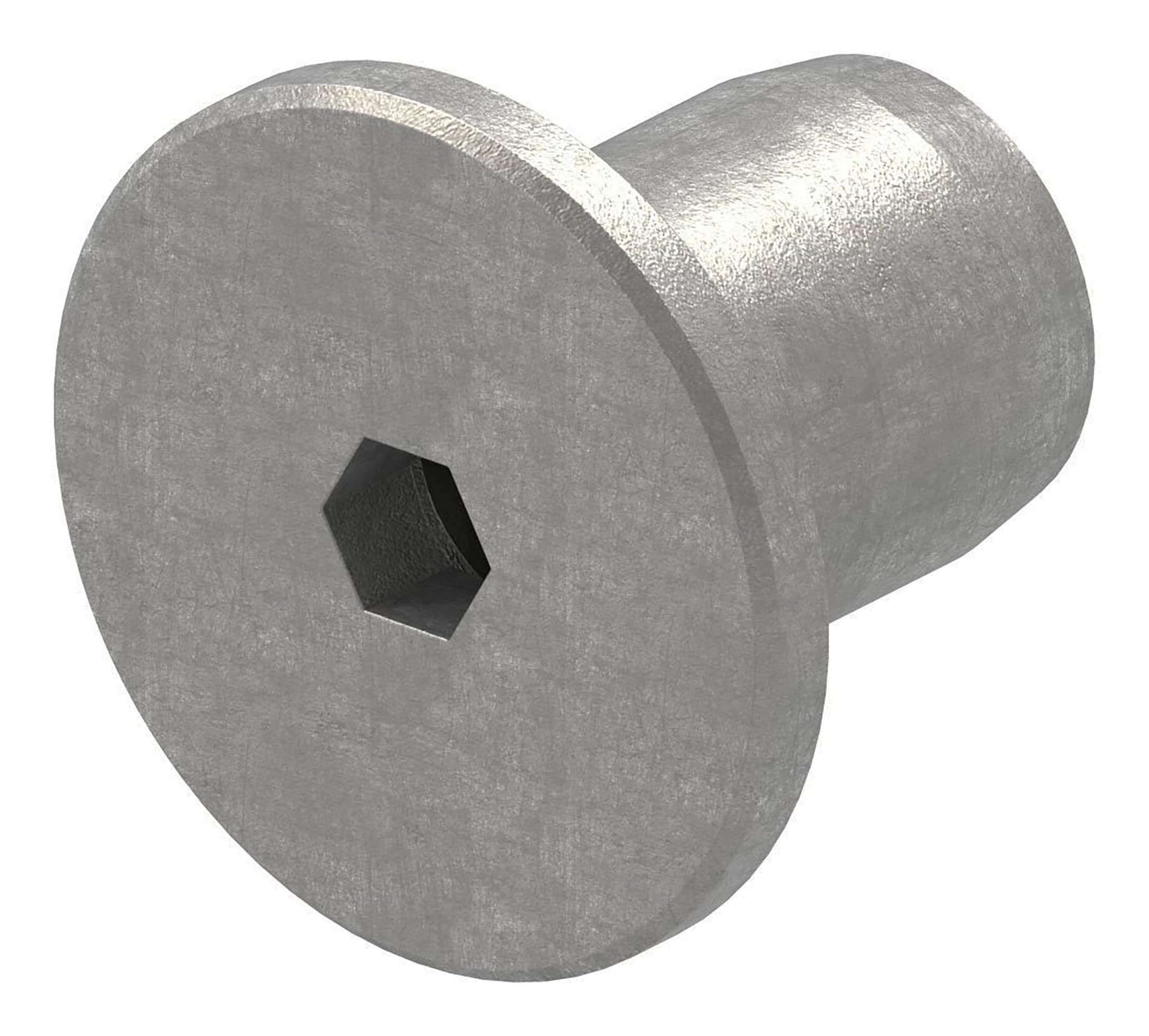 Dado A Manicotto Con Testa Piatta ISK M10 In Acciaio Inox V2A - Pratico E Resistente - Foto 11