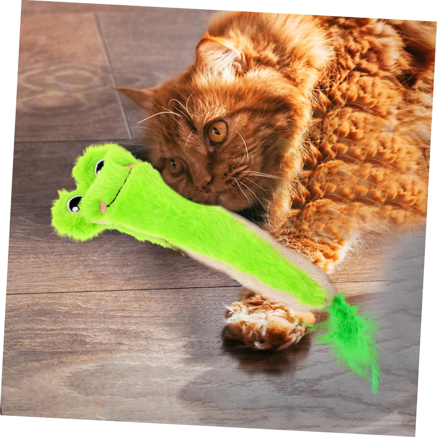 Beavorty Jouets pour Chats Souris en Peluche Douce Et Papier Froissé Jouet Interactif pour La Santé Bucco-