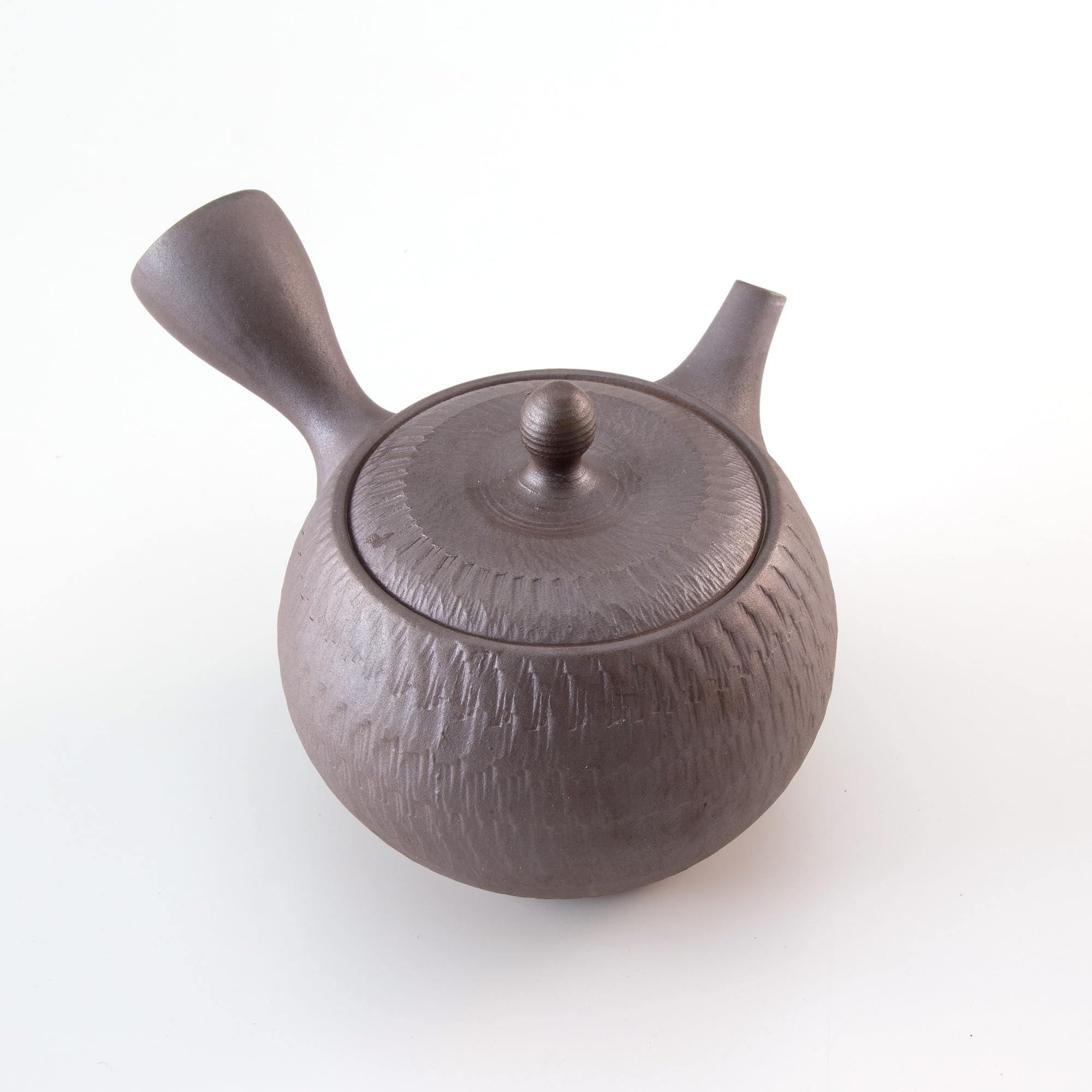 Asayu Japan Kyusu, Theiere Japonaise traditionnelle, Ceramique Nippone, Teapot Tokoname Isshin Tobikanna, 360ml, Artisanat ancien