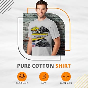 Daylight Sales Union Pacific Collage Authentic Railroad T-Shirt [64]