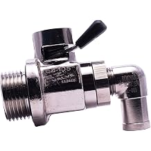 EZ-10520mm-1.5 EZ Oil Drain Valve with removable L-Shape Hose EndL-001 Combo