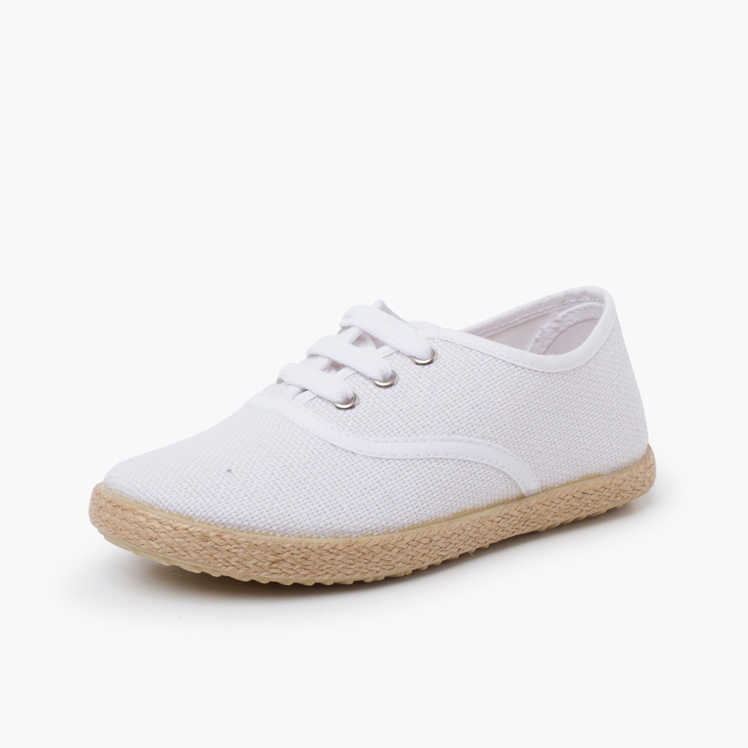 Pisamonas Scarpe Sportive Lino Suola Espadrillas e Lacci